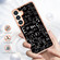 Electroplating Marble Dual-side IMD Phone Case for Samsung Galaxy S24+ 5G - Equation