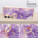 Electroplating Marble IMD TPU Phone Case with Ring Holder for Samsung Galaxy S24+ 5G - Purple 002
