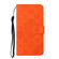 Ethnic Style Embossed Pattern Leather Phone Case for Samsung Galaxy S24+ 5G - Orange