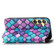 CaseNeo Colorful Magnetic Leather Phone Case for Samsung Galaxy S24+ 5G - Purple Scales