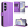 Diamond Texture Leather Phone Case for Samsung Galaxy S24+ 5G - Purple