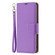 Litchi Texture Pure Color Flip Leather Phone Case for Samsung Galaxy S24+ 5G - Purple