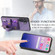 Retro Cross Wristband Wallet Leather Back Phone Case for Samsung Galaxy S24+ 5G - Purple