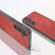 ABEEL Dual Color Cowhide Texture PU Phone Case for Samsung Galaxy S24+ 5G - Red