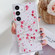 Spring Garden Epoxy TPU Phone Case for Samsung Galaxy S24+ 5G - F03 Red Plum