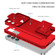 Stereoscopic Holder Sliding Camshield Phone Case for Samsung Galaxy S24+ 5G - Red
