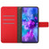 Rhombic Grid Texture Leather Phone Case for Samsung Galaxy S24+ 5G - Red