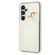 YM007 Ring Holder Card Bag Skin Feel Phone Case for Samsung Galaxy S24+ 5G - White