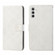 Ethnic Style Embossed Pattern Leather Phone Case for Samsung Galaxy S24+ 5G - White