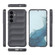 Magic Shield TPU + Flannel Phone Case for Samsung Galaxy S24+ 5G - Dark Grey