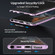 HD Full Cover Magsafe Magnetic Metal Tempered Glass Phone Case for Samsung Galaxy S24 5G - Black