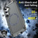 Skin Feel TPU + PC MagSafe Magnetic Phone Case for Samsung Galaxy S24 5G - Transparent Black