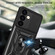 Sliding Camera Cover Design TPU+PC Phone Case for Samsung Galaxy S24 5G - Black