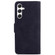 Skin Feel Pure Color Flip Leather Phone Case for Samsung Galaxy S24 5G - Black