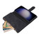 Multifunctional Frosted Zipper Wallet Leather Phone Case for Samsung Galaxy S24 5G - Black