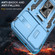 Armor PC + TPU Camera Shield Phone Case for Samsung Galaxy S24 5G - Light Blue