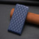 Diamond Lattice Vertical Flip Leather Phone Case for Samsung Galaxy S24 5G - Blue