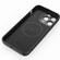 Wavy Texture TPU Phone Case with Lens Film for iPhone 15 Pro Max - Black