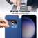 Shield Magsafe RFID Anti-theft Rhombus Leather Phone Case for Samsung Galaxy S24 5G - Dark Blue