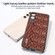 ABEEL Genuine Leather Sky Series Phone Case with Holder for Samsung Galaxy S24 5G - Brown