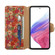 Denior Flower Language Series Cork Fabric Oil Edge Leather Phone Case for Samsung Galaxy S24 5G - Summer