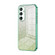 Gradient Glitter Powder Electroplated Phone Case for Samsung Galaxy S24 5G - Green