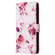 Marble Bronzing Stitching Leather Phone Case for Samsung Galaxy S24 5G - Rose Gold