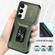 Sliding Camshield Holder Phone Case for Samsung Galaxy S24 5G - Alpine Green