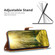 Color Block Denim Texture Leather Phone Case for Samsung Galaxy S24 5G - Green