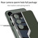 GKK Plating TPU + Leather Supercar Full Coverage Phone Case for Samsung Galaxy S24 5G - Green