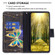 Colored Drawing Pattern Zipper Leather Phone Case for Samsung Galaxy S24 5G - Big Butterfly