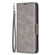 Lambskin Texture Pure Color Flip Leather Phone Case for Samsung Galaxy S24 5G - Grey