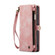 CaseMe 008 Detachable Multifunctional Leather Phone Case for Samsung Galaxy S24 5G - Pink