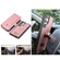 Multi-functional Zipper Wallet Leather Phone Case for Samsung Galaxy S24 5G - Pink