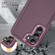 Life Waterproof Rugged Phone Case for Samsung Galaxy S24 5G - Purple + Pink