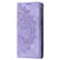 Totem Embossed Magnetic Leather Phone Case for Samsung Galaxy S24 5G - Purple