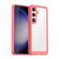 Colorful Series Acrylic + TPU Phone Case for Samsung Galaxy S24 5G - Red