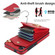 Ring Holder RFID Card Slot Phone Case for Samsung Galaxy S24 5G - Red