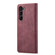 CaseMe 013 Multifunctional Horizontal Flip Leather Phone Case for Samsung Galaxy S24 5G - Wine Red