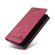 Skin Feel Anti-theft Brush Horizontal Flip Leather Case with Holder for Samsung Galaxy S24 5G - Wine Red