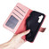Stitching Horizontal Flip Leather Phone Case for Samsung Galaxy S24 5G - Red