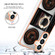 Electroplating Dual-side IMD Phone Case with Ring Holder for Samsung Galaxy S24 5G - Retro Radio