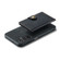 5G JEEHOOD J01 Retro Magnetic Detachable Wallet Phone Case for Samsung Galaxy A15 - Black