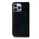 Colorful Magnetic Buckle Leather Phone Case for iPhone 15 Pro Max - Black
