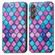 CaseNeo Colorful Magnetic Leather Phone Case for Samsung Galaxy A15 - Purple Scales