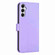 Four-leaf Embossed Leather Phone Case for Samsung Galaxy A15 - Purple