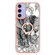 5G Electroplating Dual-side IMD Phone Case with Ring Holder for Samsung Galaxy A15 - Totem Elephant