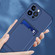 Skin Feel Card Contrast Color Button TPU Phone Case for iPhone 15 Pro Max - Sky Blue