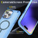 Skin Feel TPU + PC MagSafe Magnetic Phone Case for iPhone 15 Pro Max - Transparent Blue
