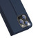 DUX DUCIS Skin Pro Series Flip Leather Phone Case for iPhone 15 Pro Max - Blue